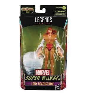 Hasbro Marvel Legends Series Super Villains Lady Deathstrike Action Figure