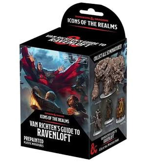 NECA Wizkids Dungeons & Dragons (D&D) Icons of the Realms - Van Richten’s Guide To Ravenloft Mini Figures