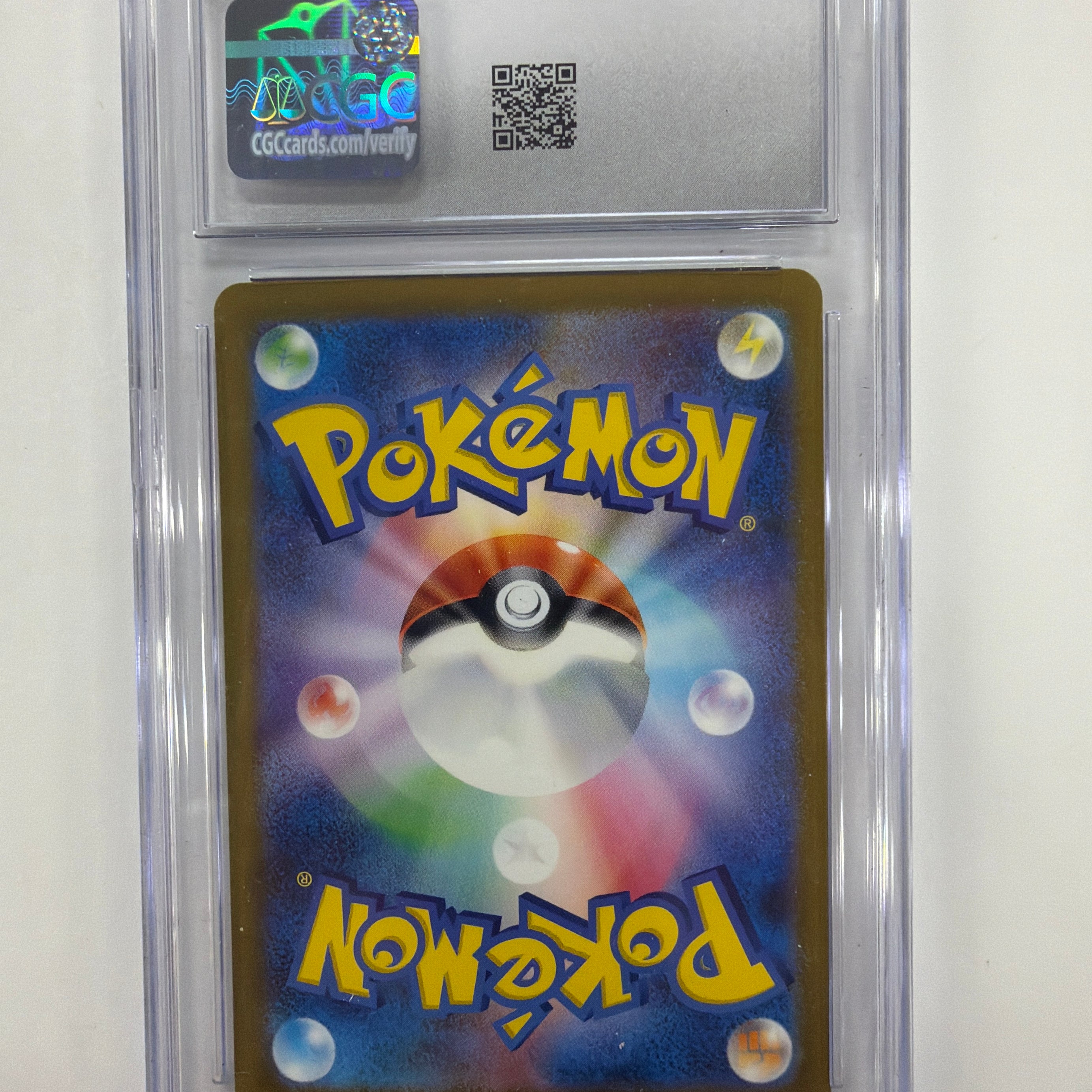 Pokémon TCG - CGC Gem Mint 10 sv3 Ruler of the Black Flame Charizard ex 066/108