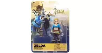 Jakks Pacific, The Legend of Zelda Breath of the Wild, Zelda with Skeikah Slate Action Figure