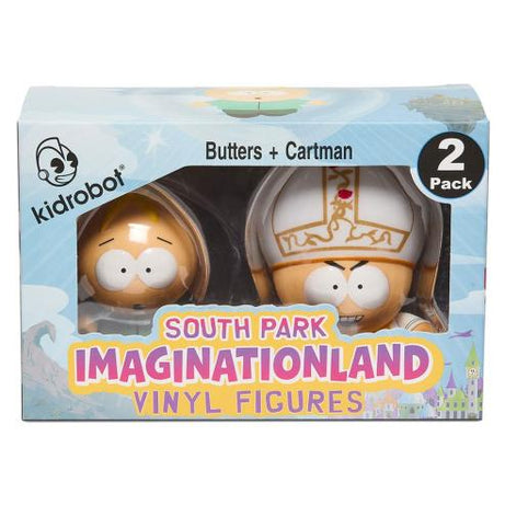Kidrobot South Park Imaginationland Butters + Cartman Vinyl Mini Figures 2-Pack
