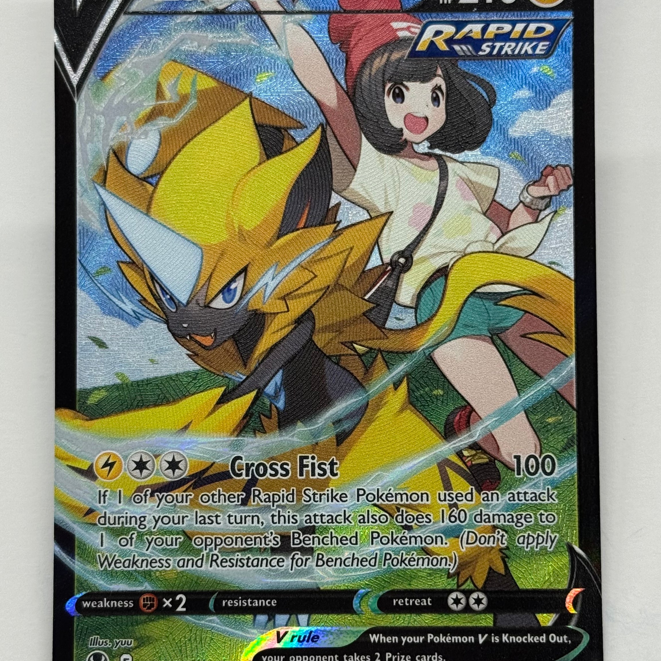 Pokémon TCG - Silver Tempest Zeraora V TG16/TG30 NM