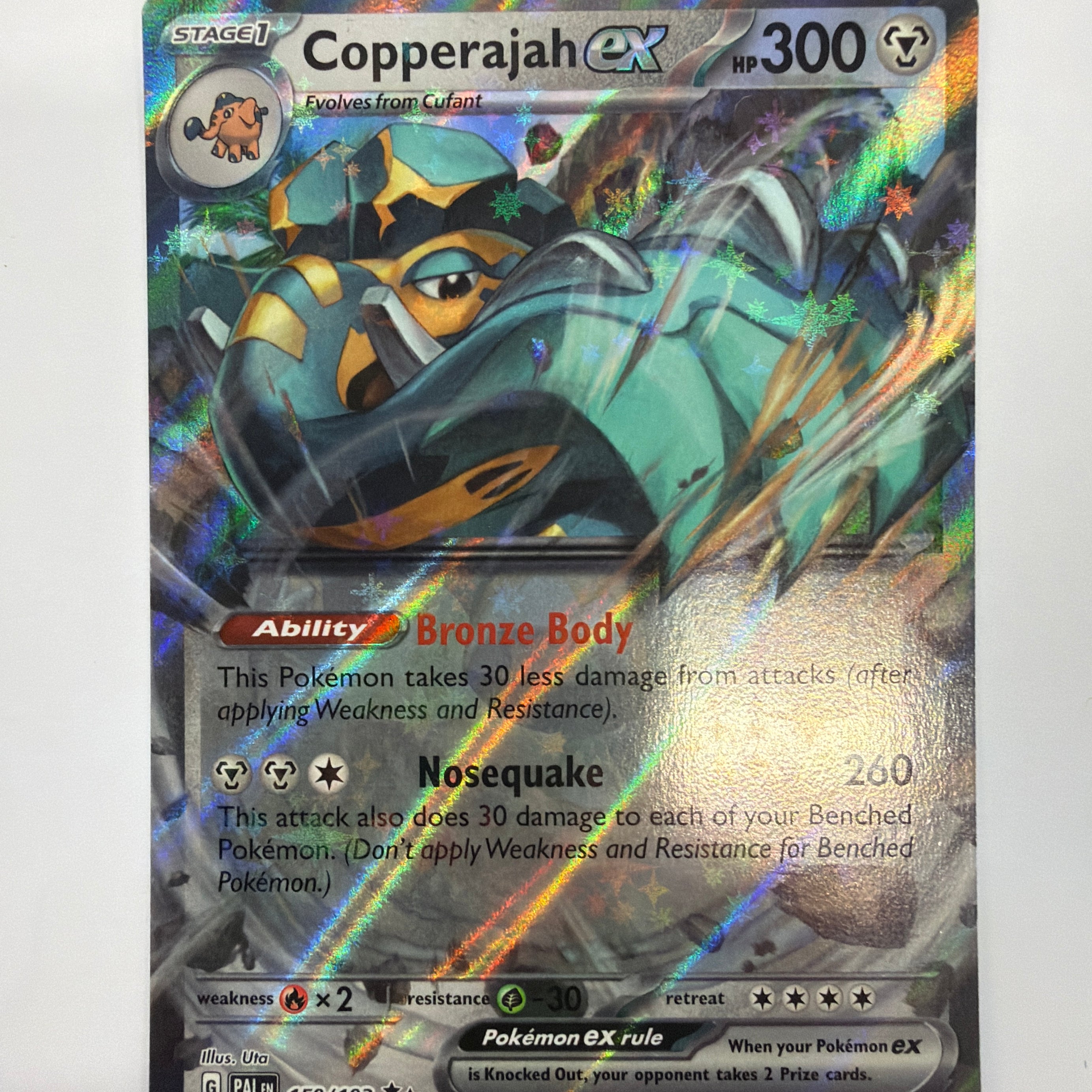 Pokémon TCG - Paldea Evolved Copperajah 150/193 NM