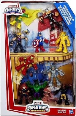 Hasbro Marvel Super Hero Adventures Playskool Heroes Ultimate Super Hero Set