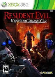 XBOX 360 Resident Evil Op Raccoon Video Game