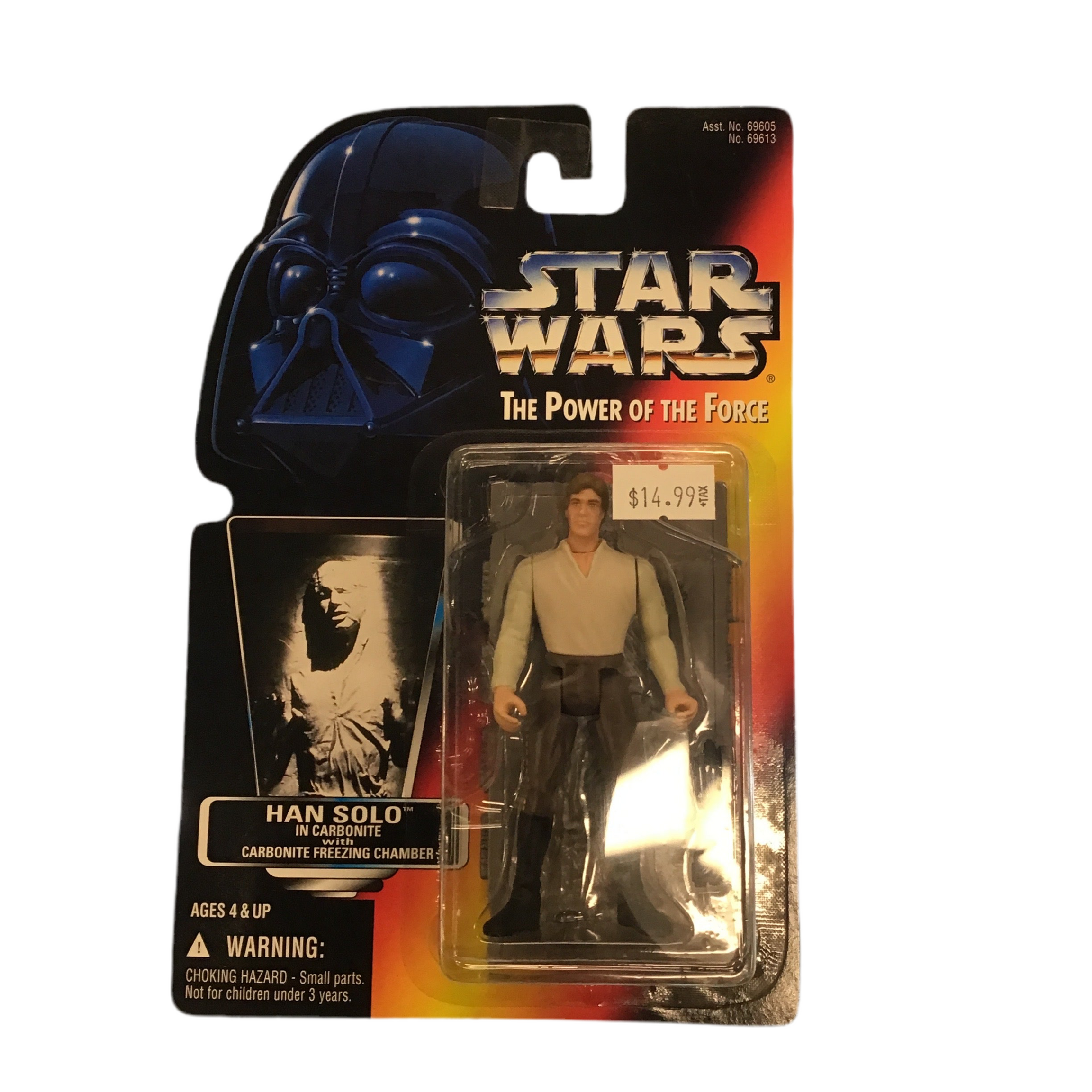 Kenner Star Wars The Power Of The Force Han Solo In Carbonite