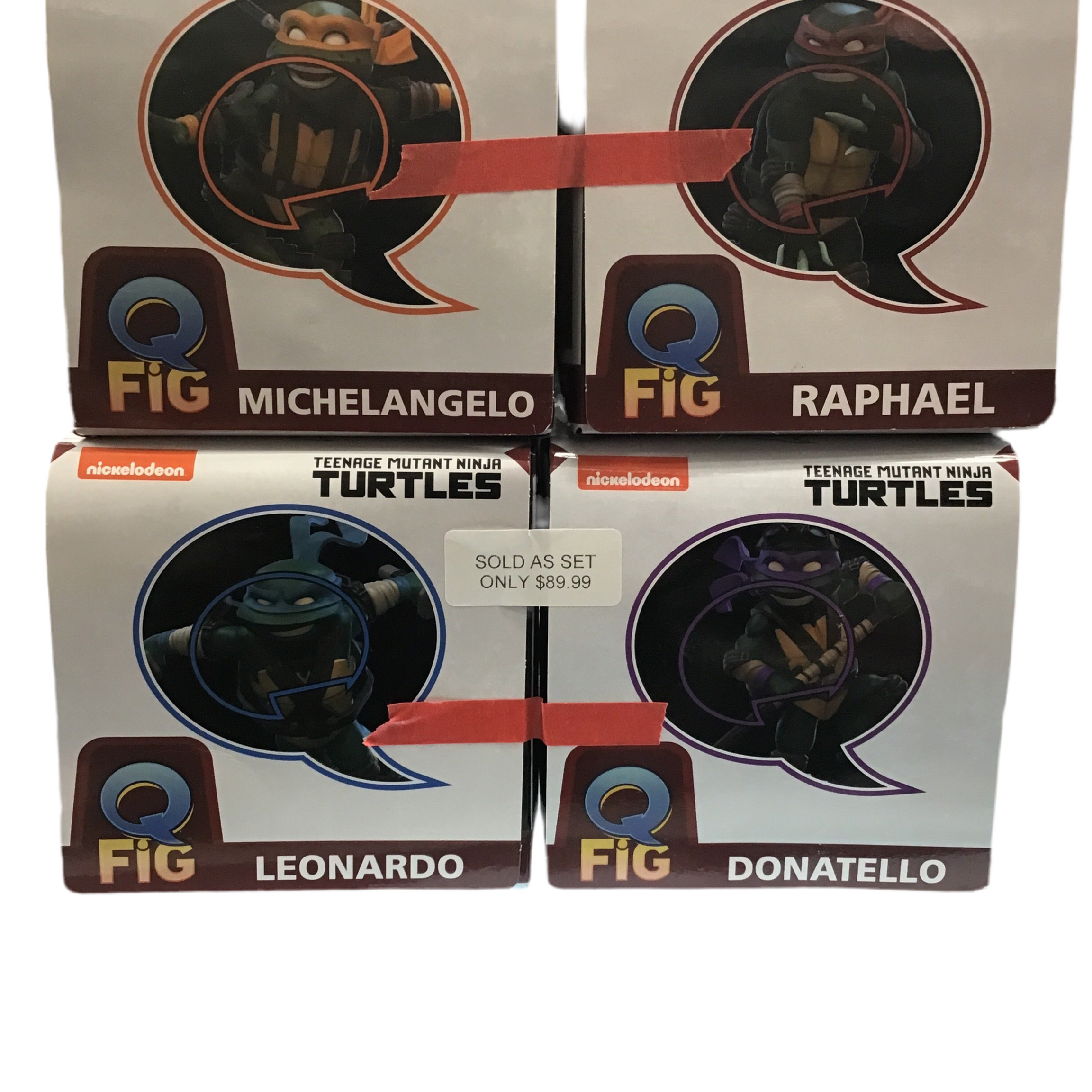 Nickelodeon Teenage Mutant Ninja Turtles QFig Set of 4