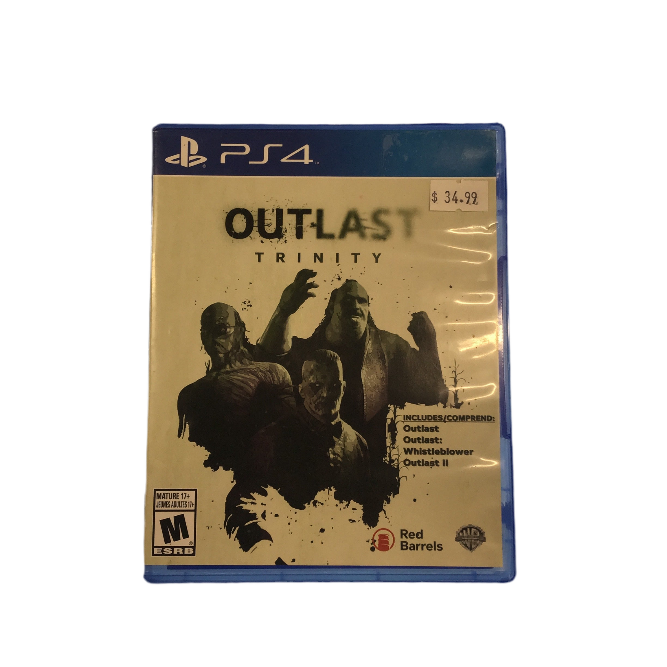 PS4 Outlast Trinity Video Game