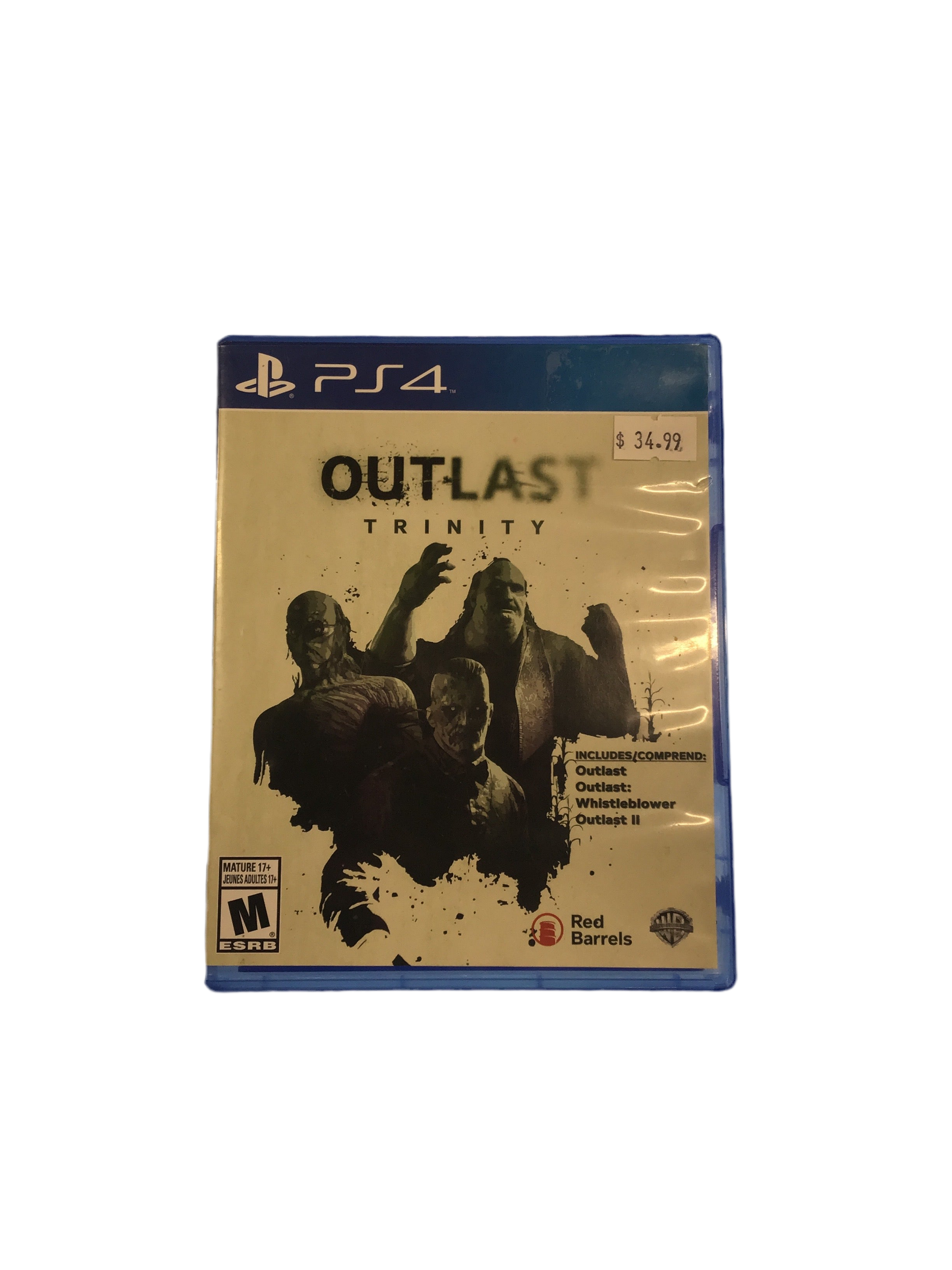 PS4 Outlast Trinity Video Game