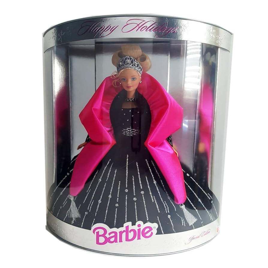 Mattel Barbie Happy Holidays Special Edition 1998 Action Figure
