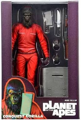 Neca Planet of the Apes Conquest Gorilla Action Figure