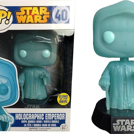 Funko Pop! Star Wars Holographic Emperor #40