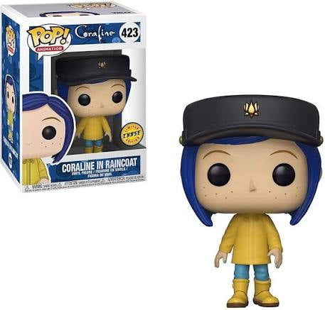 CHASE Funko Pop! Animation Coraline Coraline in Raincoat #423