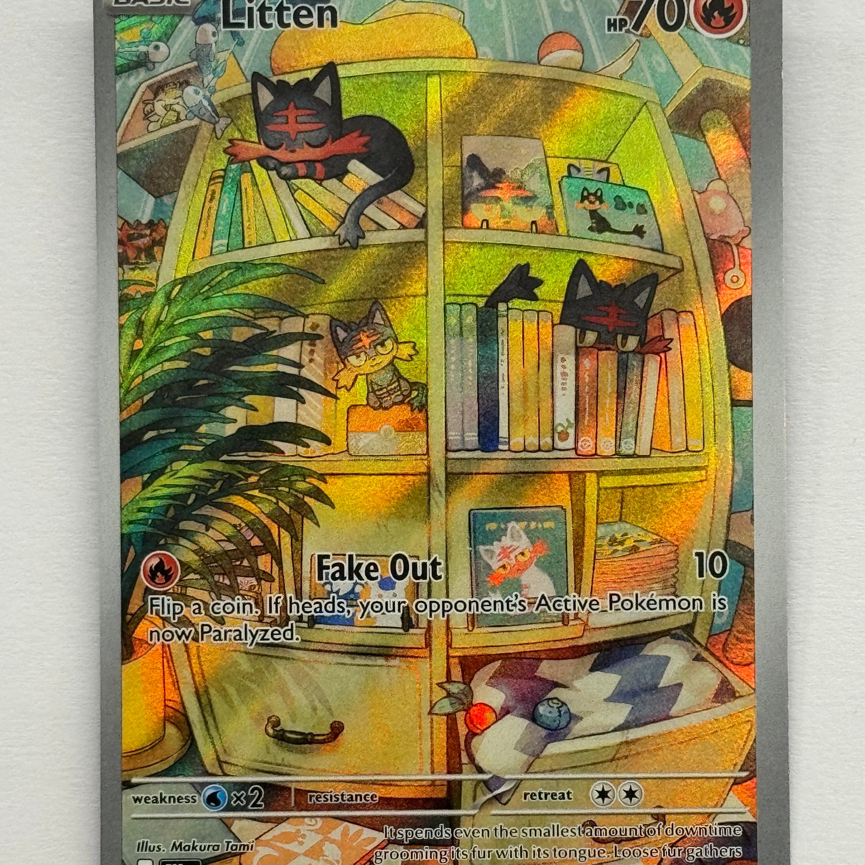 Pokémon TCG - Temporal Forces Litten 167/162 NM