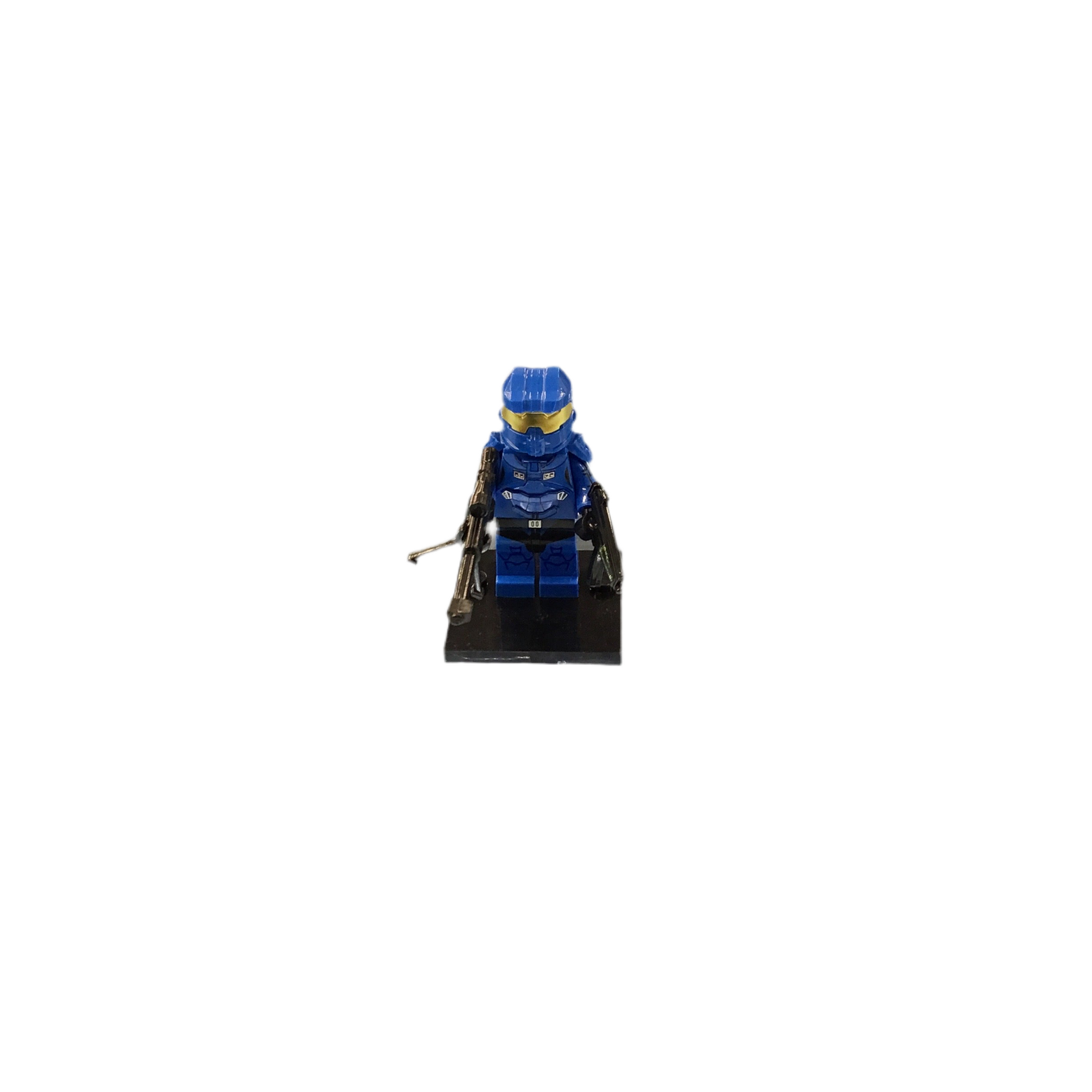 Halo Blue #1 Mini Block Figure