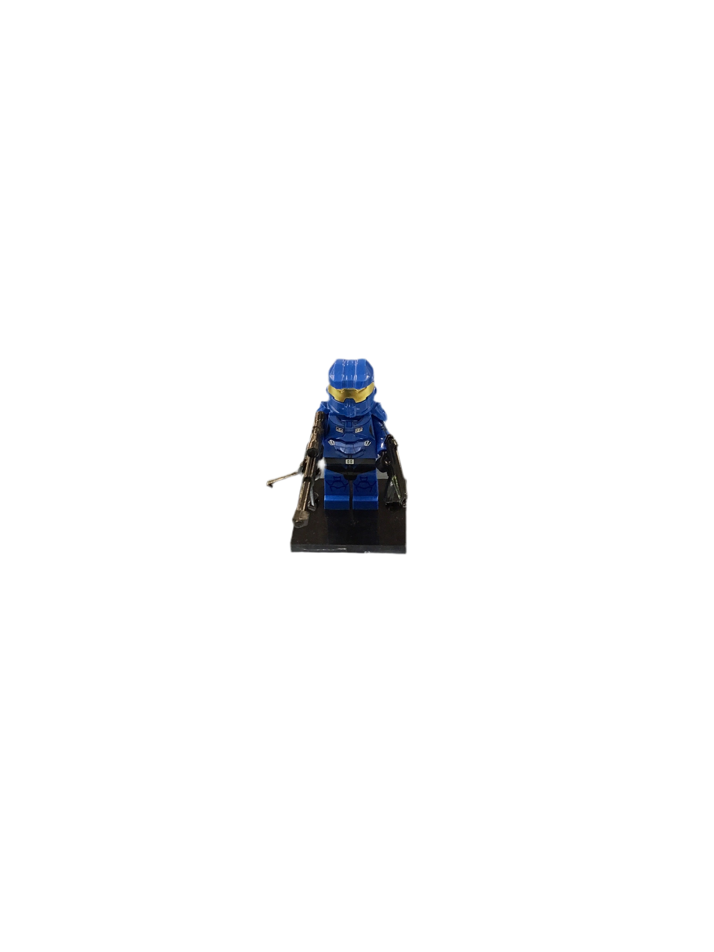 Halo Blue #1 Mini Block Figure
