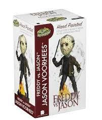 Neca Head Knockers New Line Cinema Freddy vs Jason Jason Vorhees Resin Bobble Head