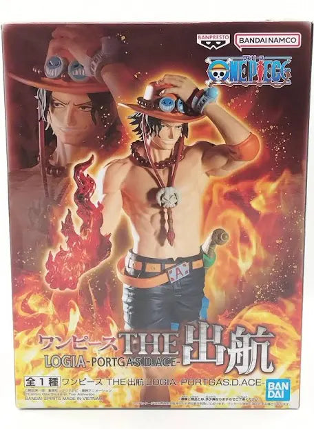 Bandai Banpresto One Piece The Departure Logia Portgas D Ace Statue