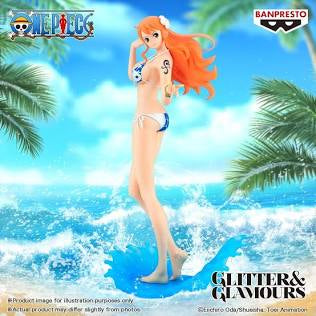 Banpresto One Piece 25th Glitter & Glamours Splash Style Nami Figure