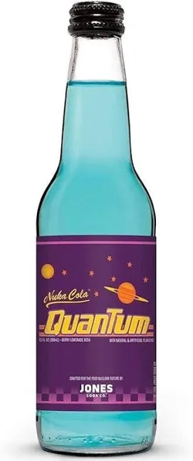 Jones Soda Co Fallout Nuka Cola Quantum Berry Lemonade Soda