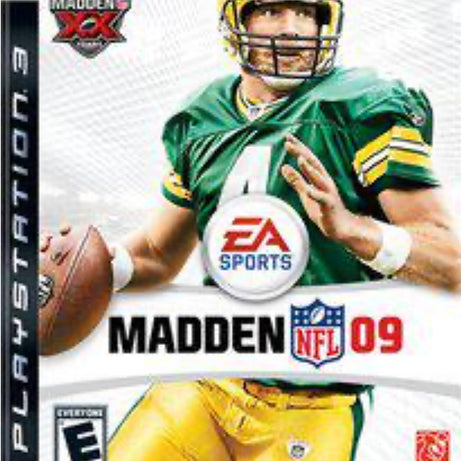 PS3 Madden NFL 09 Video Game