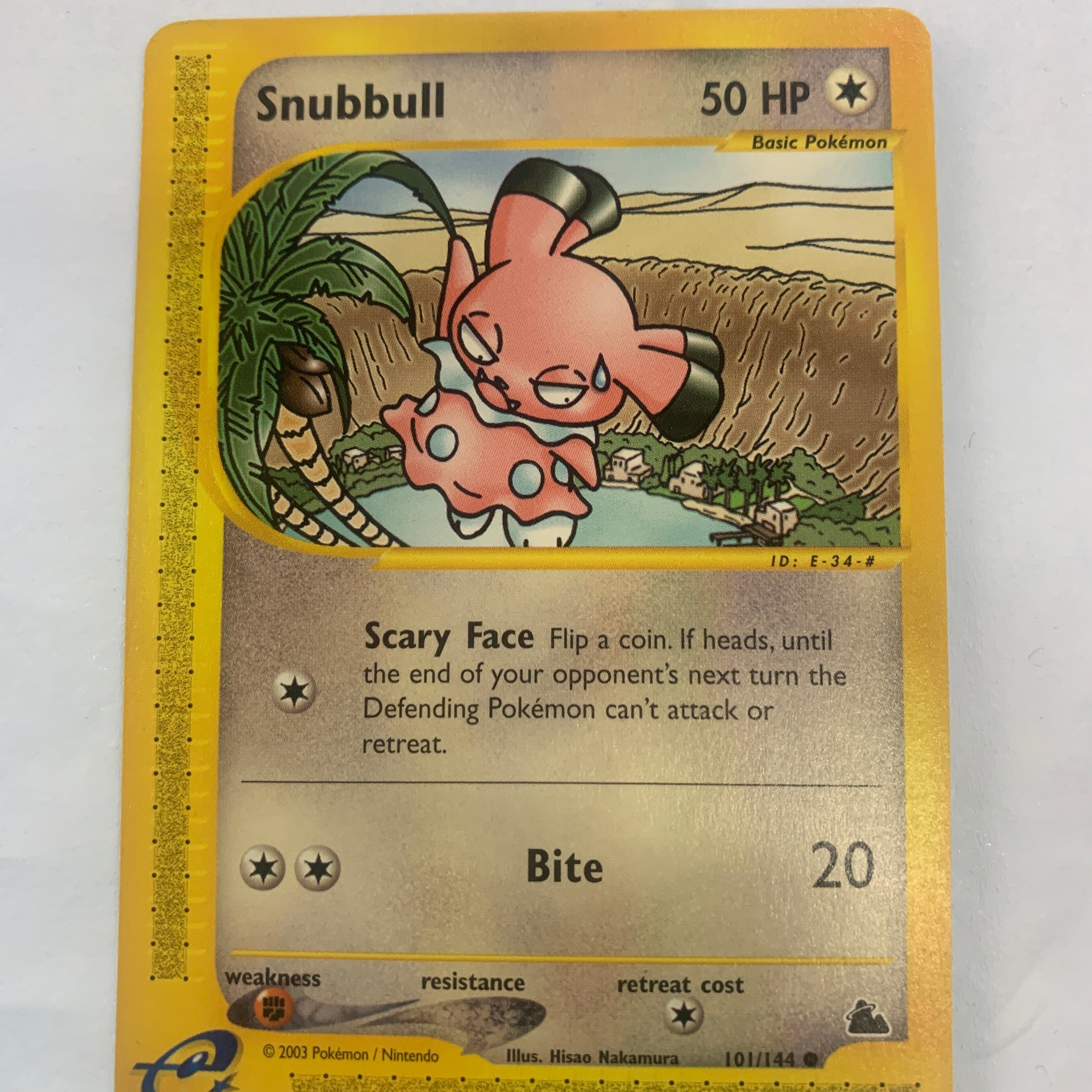 Pokémon TCG - Skyridge Snubbull 101/144 NM