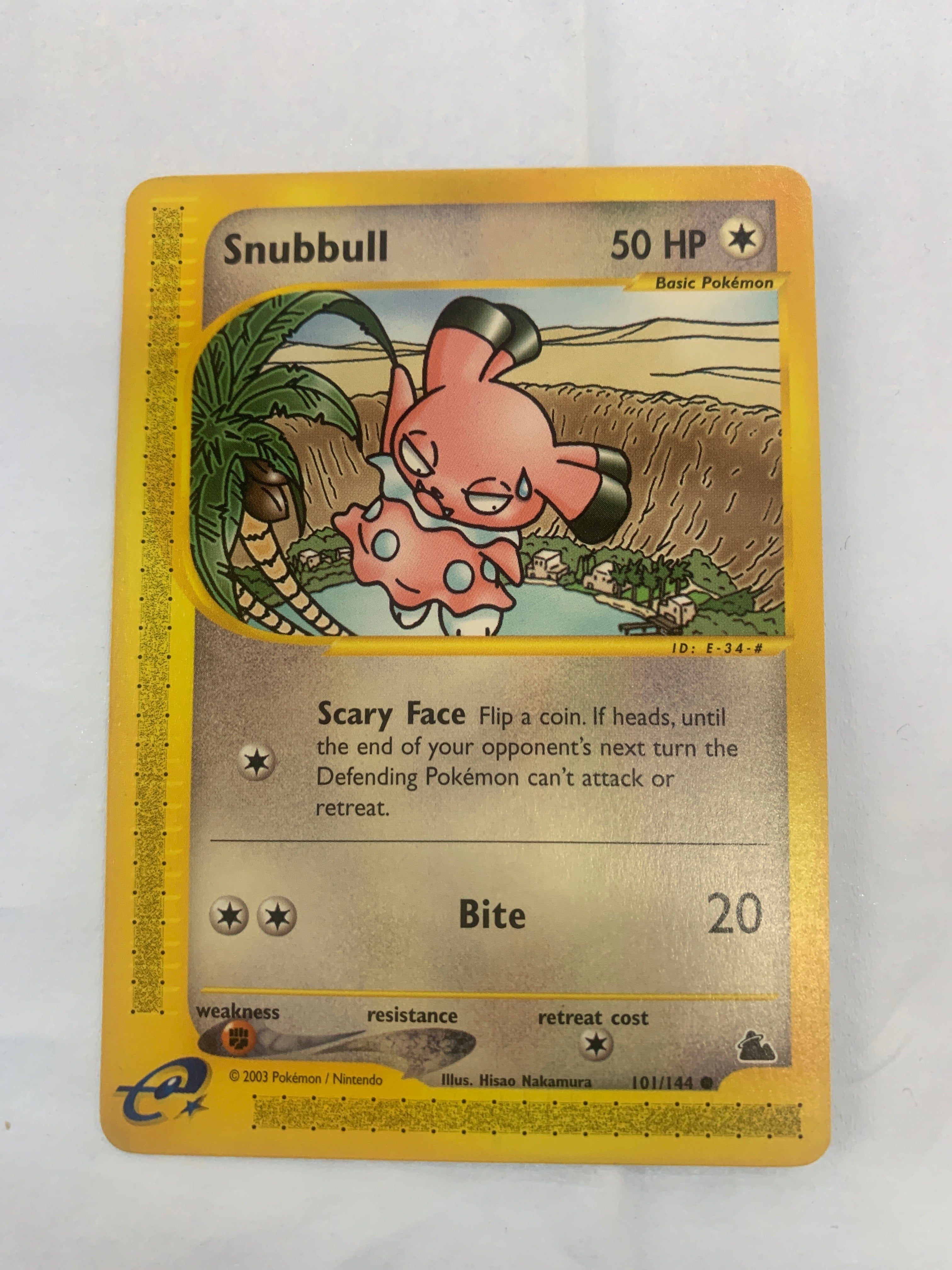 Pokémon TCG - Skyridge Snubbull 101/144 NM