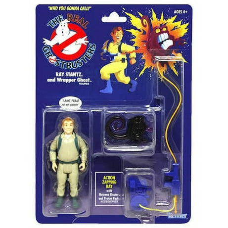 The Real Ghostbusters Ray Stantz and Wrapper Ghost Action Figure