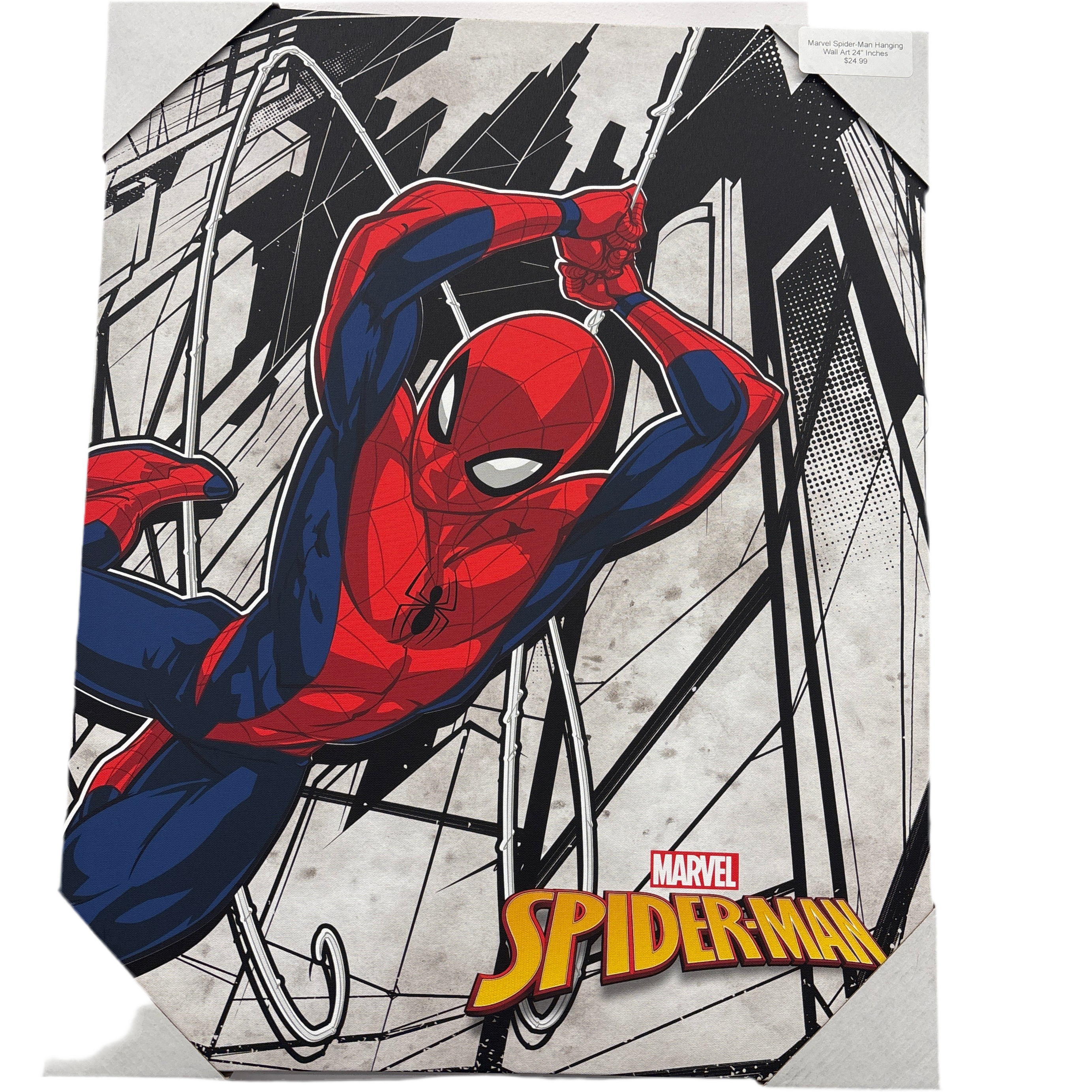 Marvel Spider-Man Black & White Poster