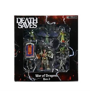 Wizkids Death Saves- War of Dragons Box 2 Mini figures