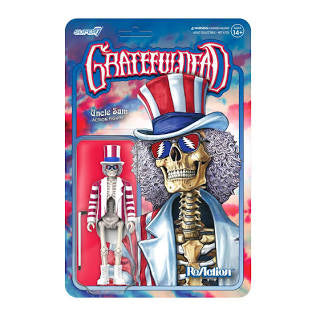 Super 7 ReAction Figures Grateful Dead Uncle Sam Action Figure