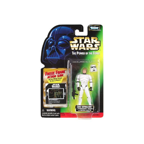 Kenner Star Wars The Power Of The Force Luke Skywalker in Stormtrooper Disguise 3” Figure