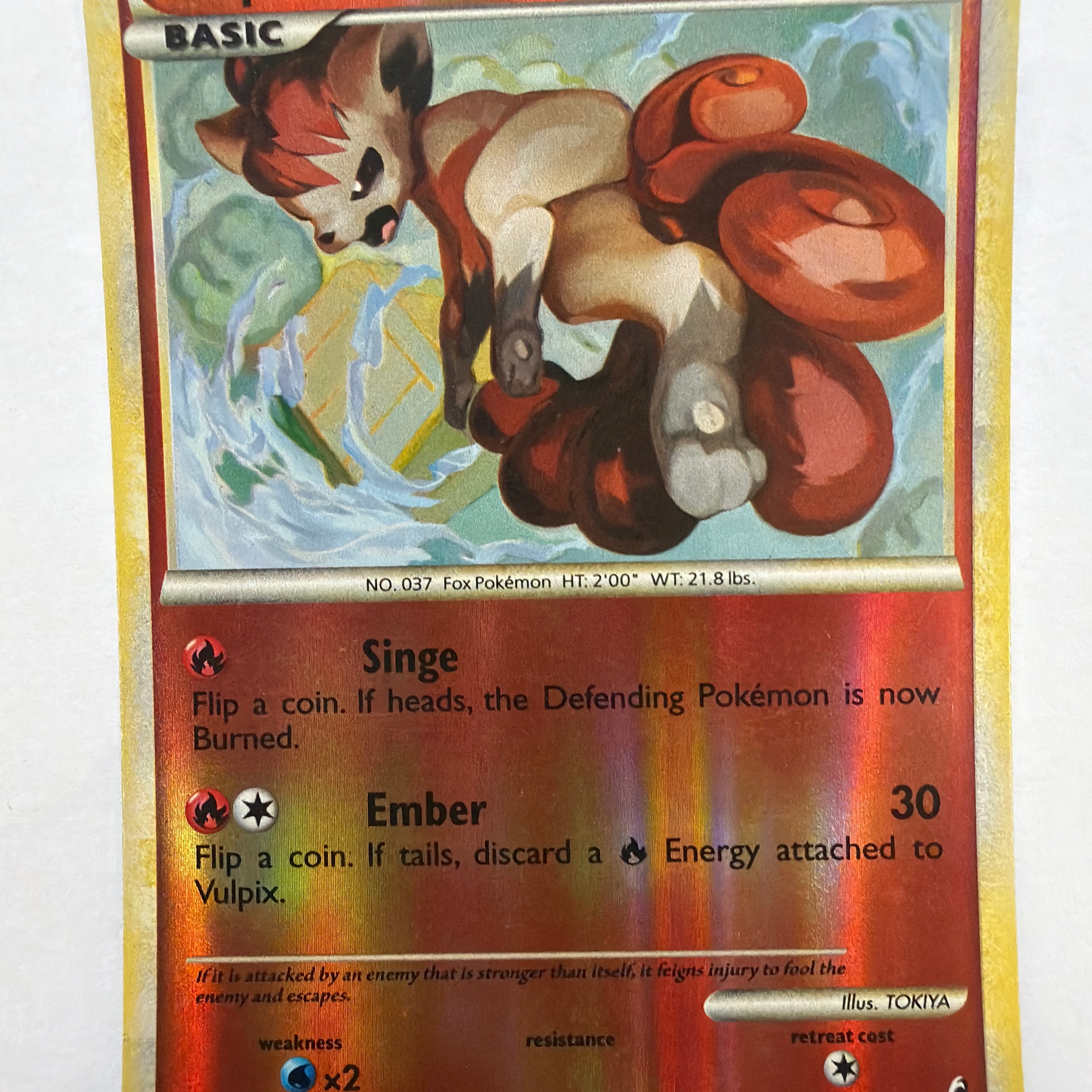 Pokémon TCG - Call of Legends Vulpix 75/95 Reverse Holo LP