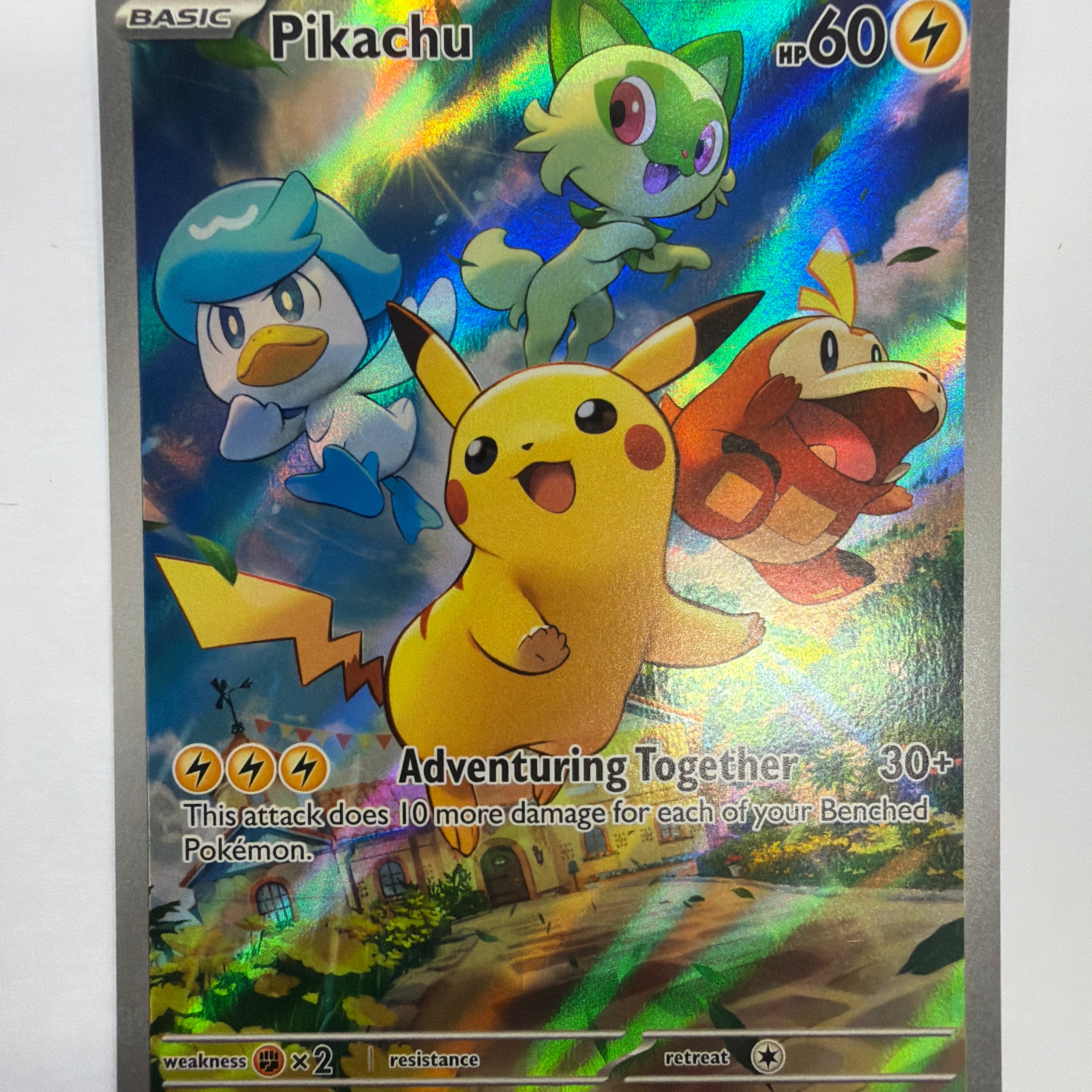 Pokémon TCG - Scarlet & Violet Promo Pikachu 027 NM