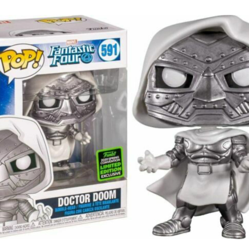 Funko Pop! Marvel Fantastic Four Doctor Doom Funko 2020 Spring Convention Limited Edition Exclusive #591