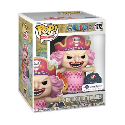 Funko Pop! Animation One Piece Big Mom With Homies #1272 Galactic Toys Exclusive