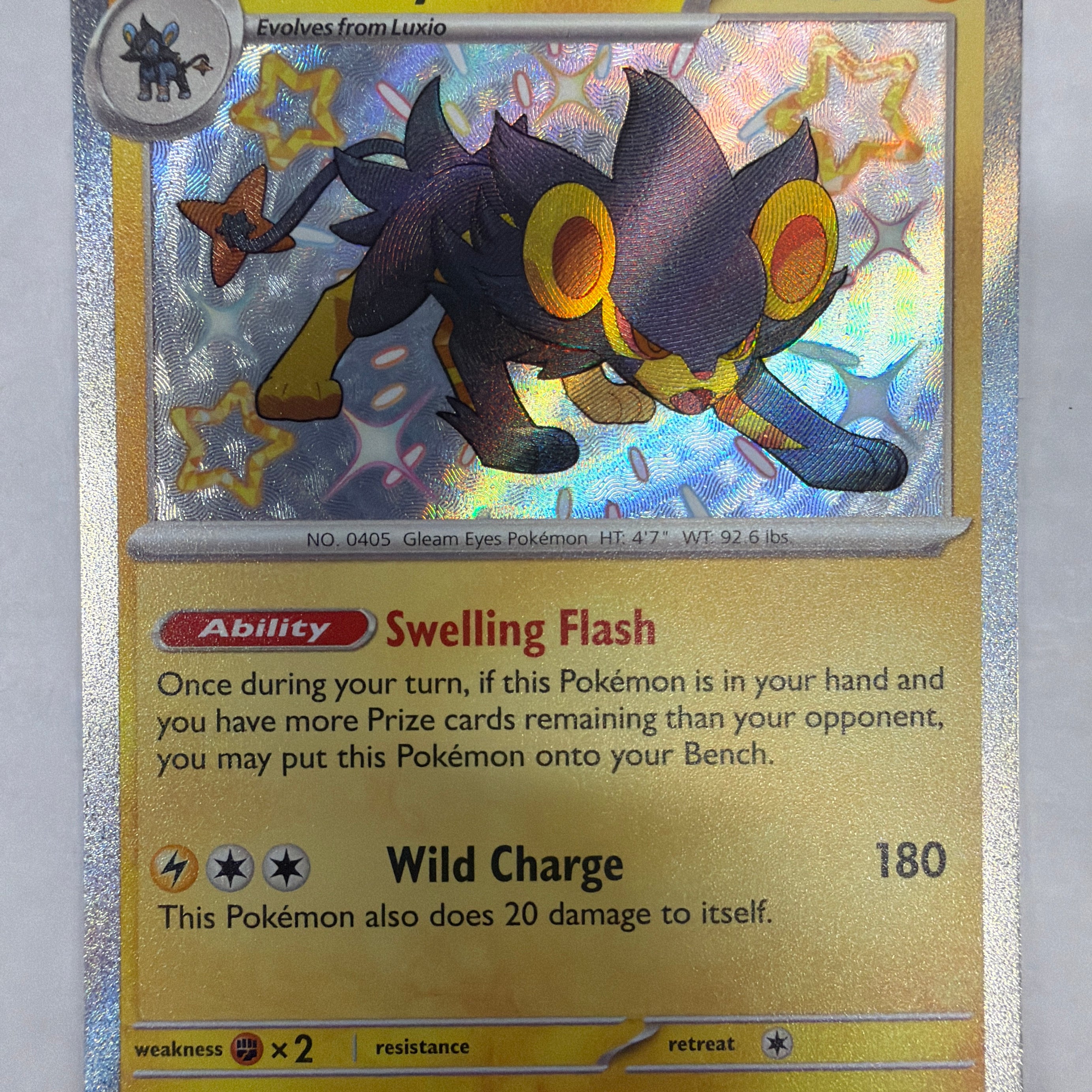 Pokémon TCG - Paldean Fates Luxray 137/091 NM