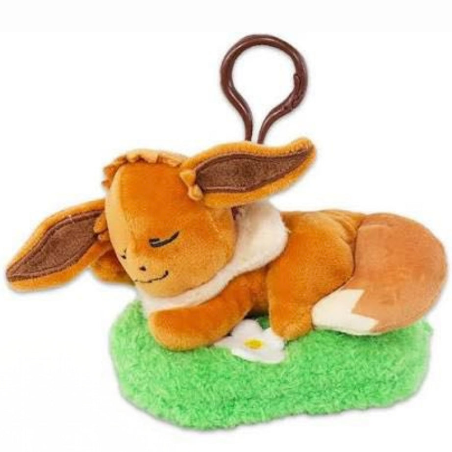 Pokémon Sleeping Eevee Plush Bag Clip