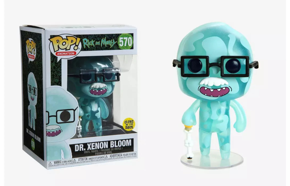 Funko Pop! Animation Rick And Morty Dr. Xenon Bloom GITD #570