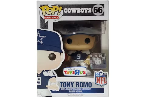 Funko Pop! Football NFL Cowboys Tony Romo #66 ToysRUs Exclusive