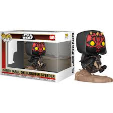 Funko Pop! Star Wars Darth Maul On Bloodfin Speeder #705