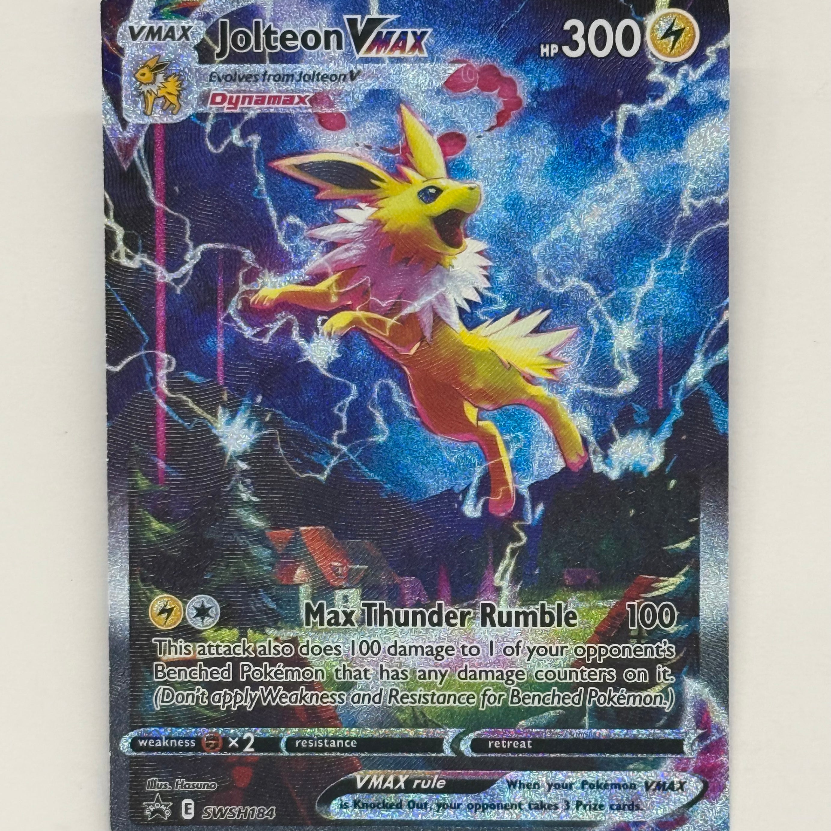 Pokémon TCG - Sword & Shield Promo Cards Jolteon VMAX SWSH184 NM