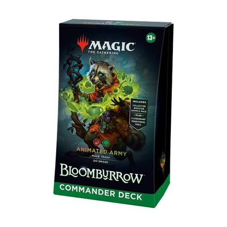 Magic The Gathering TCG - Bloomburrow Animated Army Commander Deck