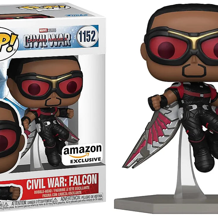 Funko Pop! Marvel Civil War Falcon Amazon Exclusive #1152