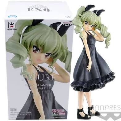 Banpresto Crane King EXQ Figure Girls Und Panzer Das Finale Anchovy Statue