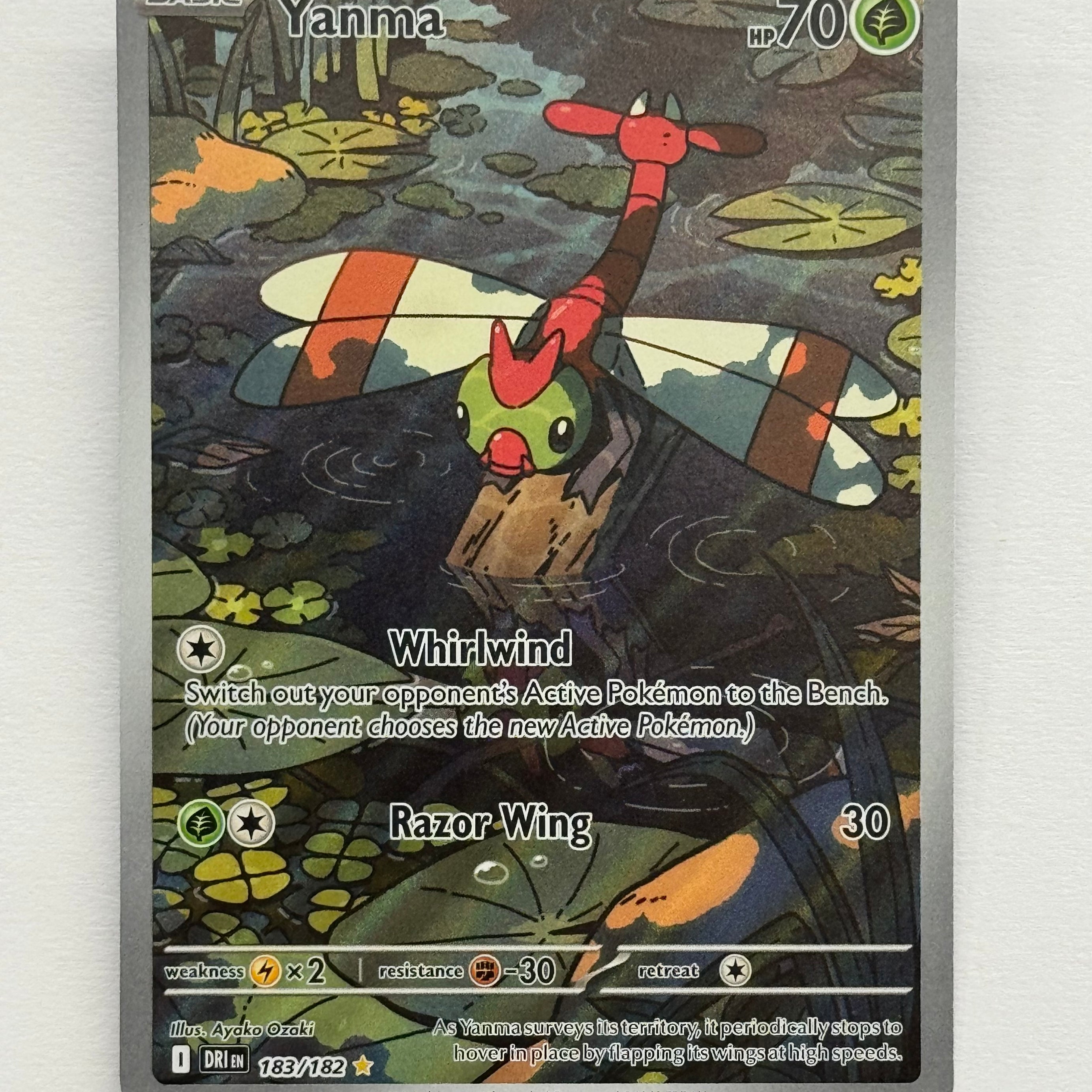 Pokémon TCG - Destined Rivals Yanma 183/182 NM