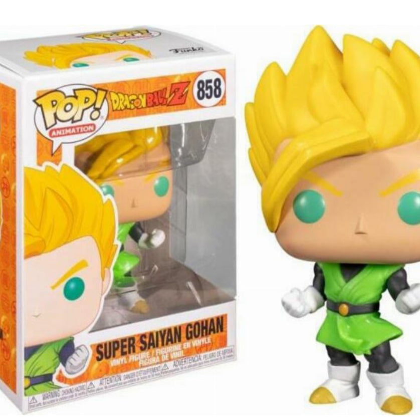 Funko Pop! Animation Dragon Ball Z Super Saiyan Gohan #858