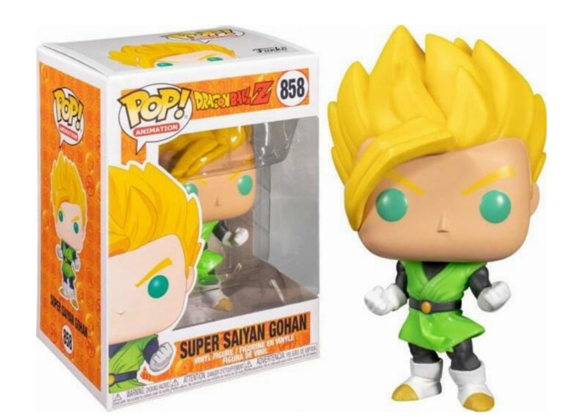 Funko Pop! Animation Dragon Ball Z Super Saiyan Gohan #858