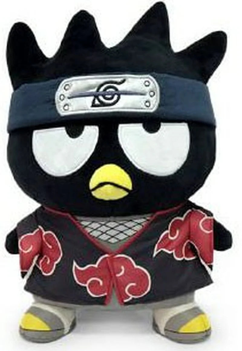 Kidrobot Hello Kitty Naruto Shippuden x Badtz Maru Itachi Plush