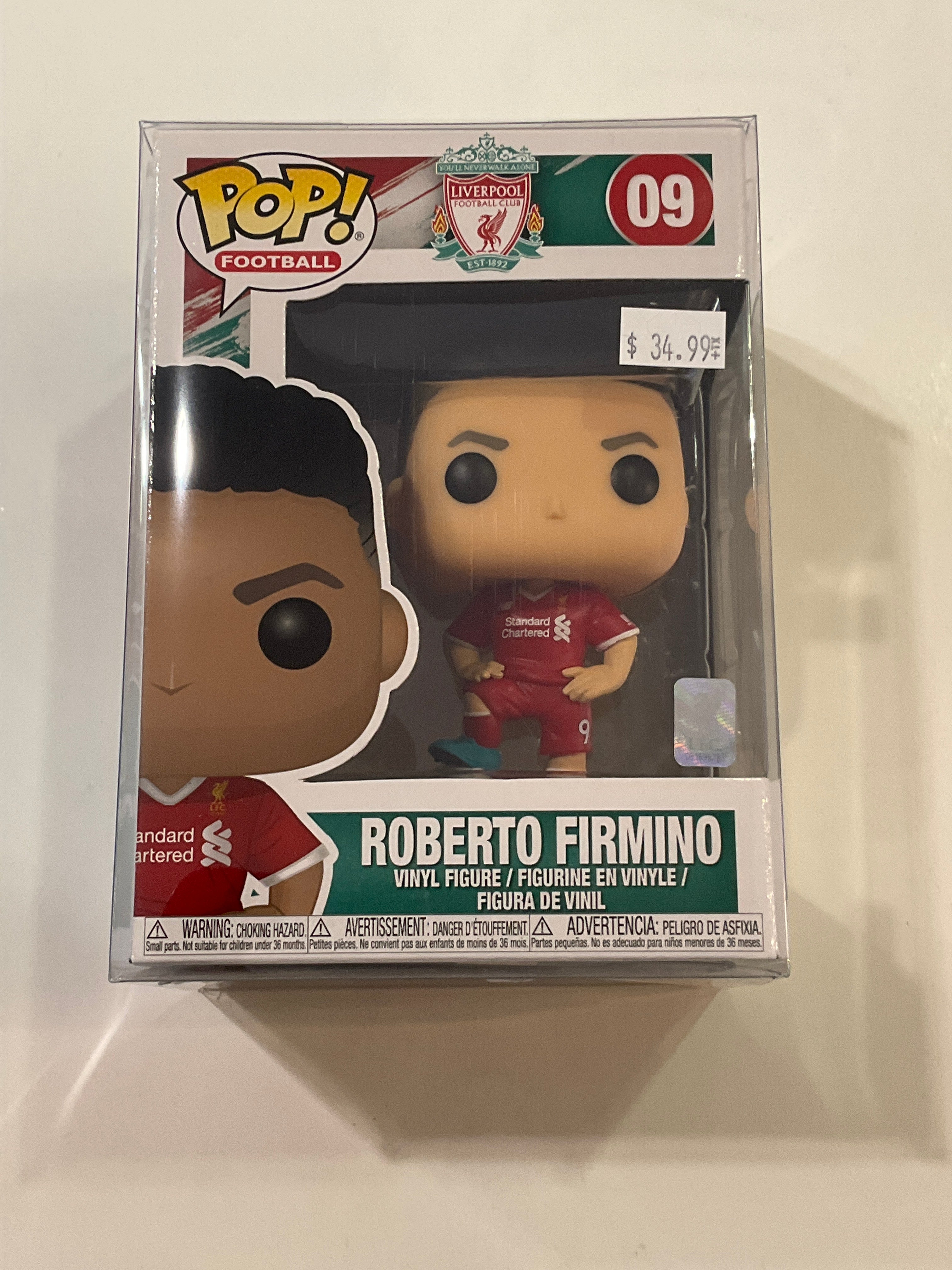 Funko Pop Liverpool Football Club Roberto Firmino #9 – True